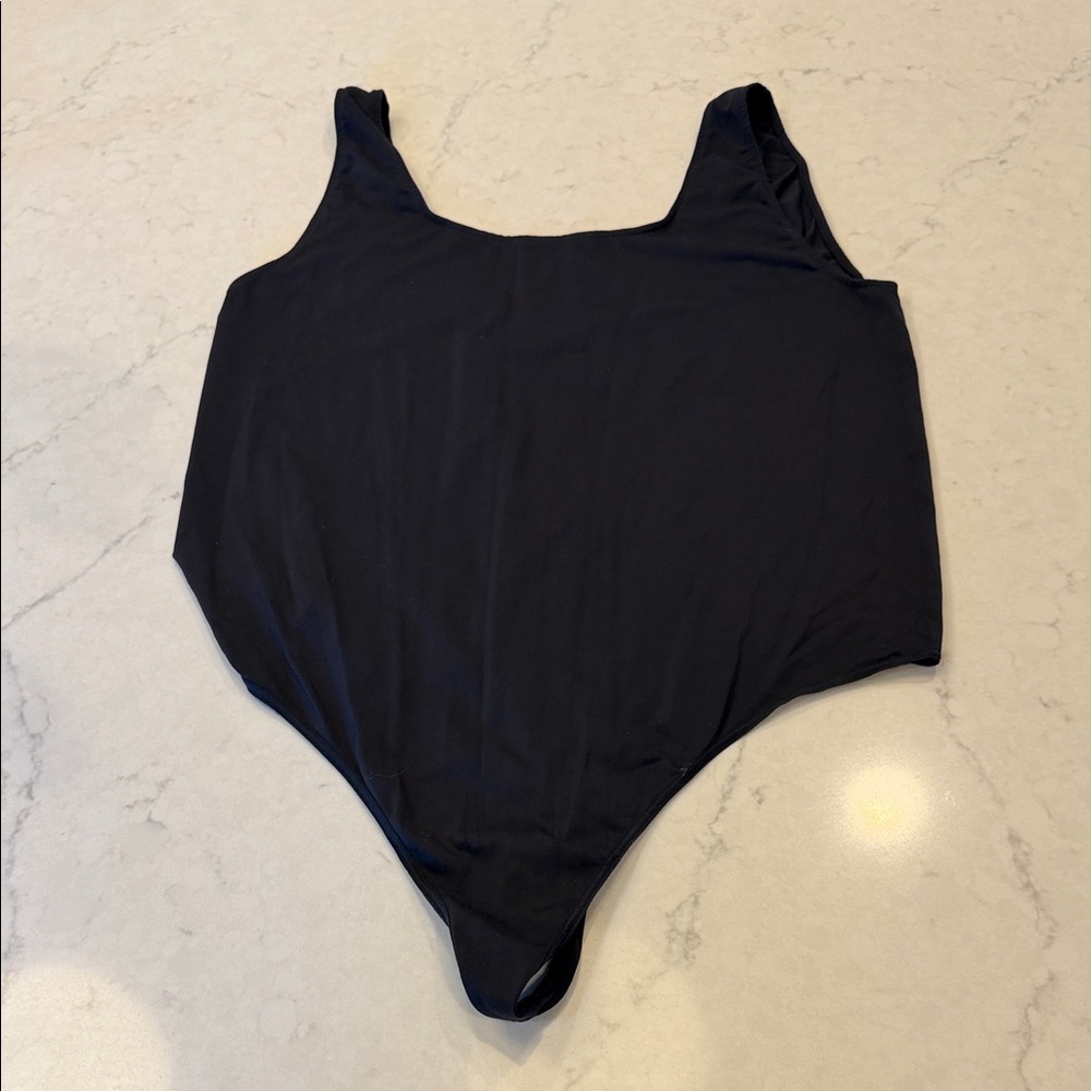 SKIMS Women's One‎ Piece Brazilian Thong Color Eclipse Size 3X